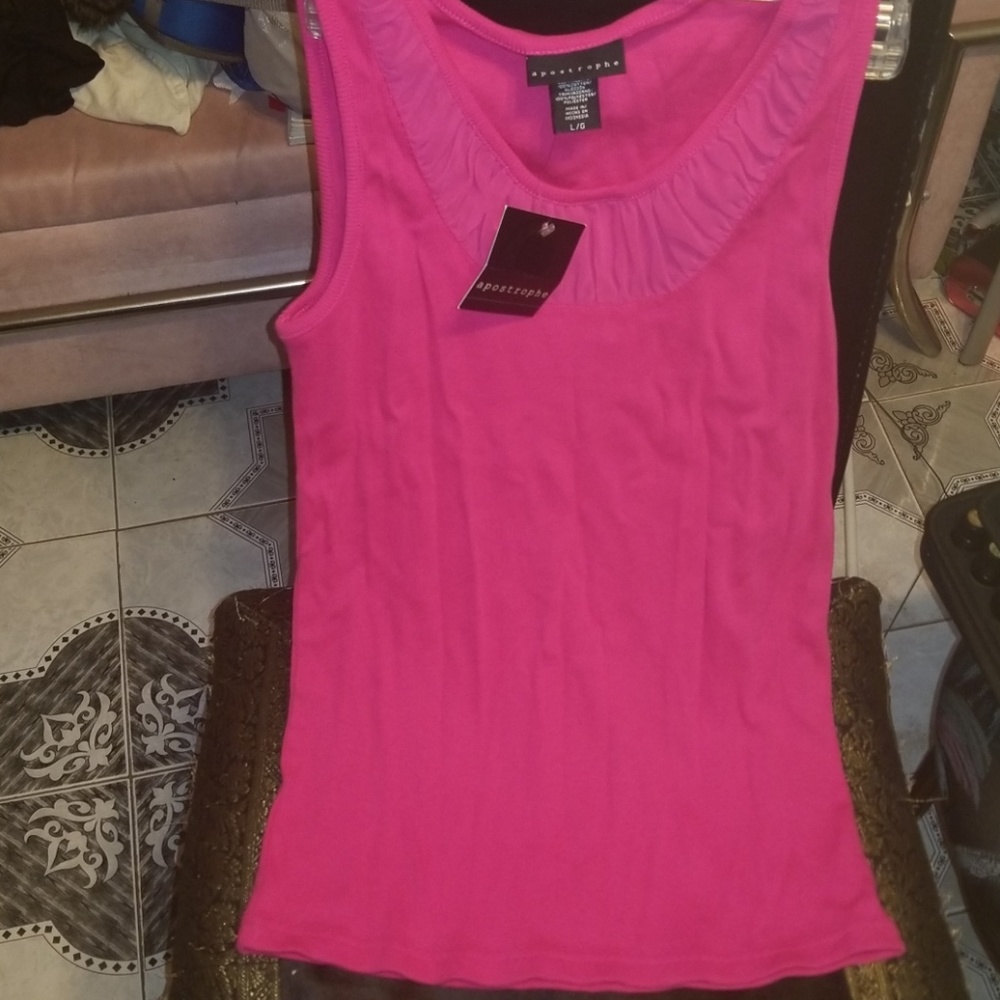 Apostrophe Ruched Panel Tank NEW - Picture 4 of 5